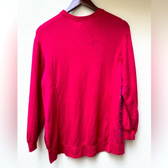 Peloton Modern Side Slit Weekender Sweatshirt XS - Picture 3 of 4